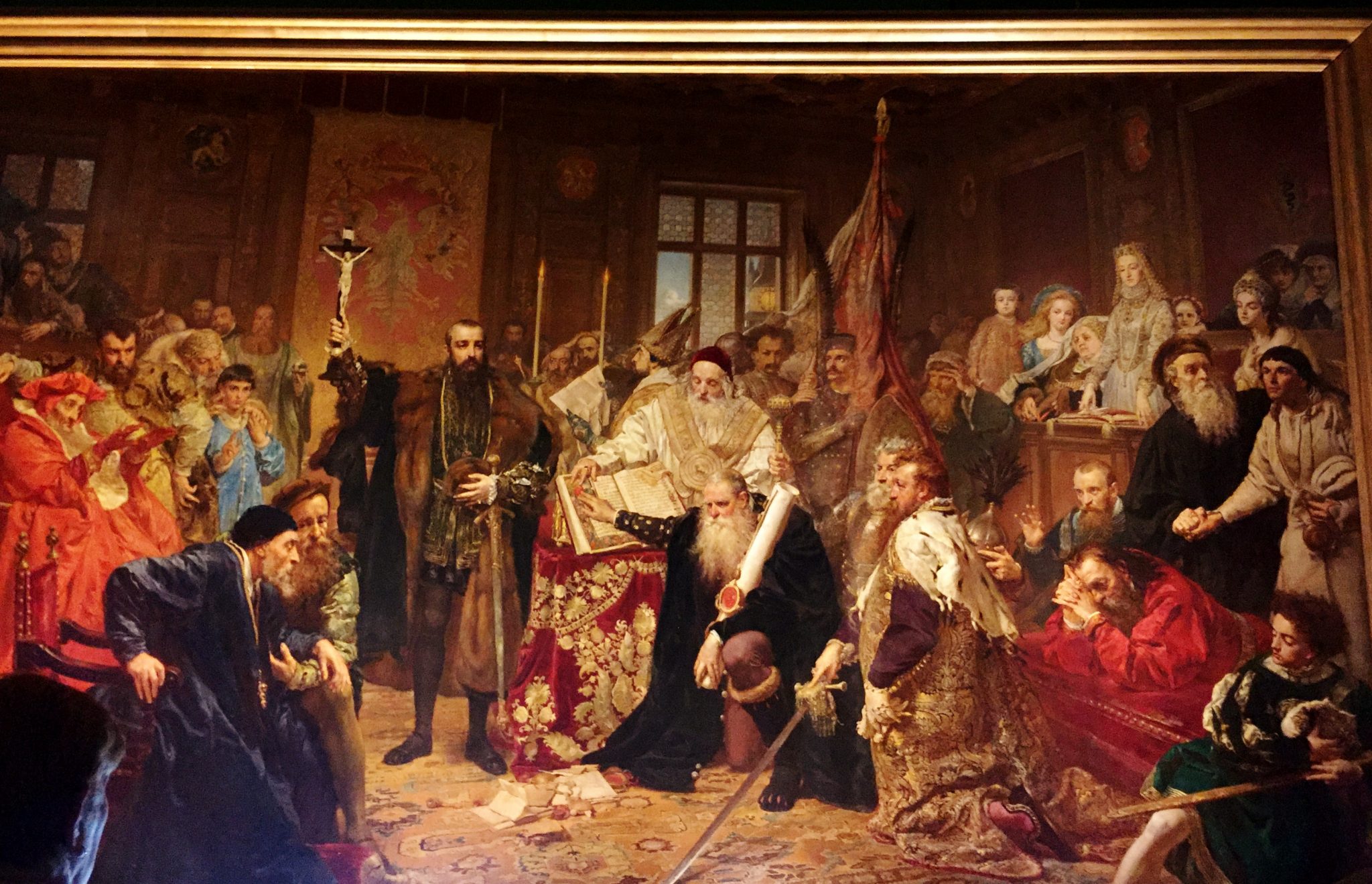 Полонизация речи посполитой. Матейко Люблинская уния. Люблинская уния 1569 г картина.