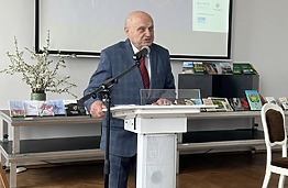 Prof. A. Žiliukas Zarasų viešojoje bibliotekoje