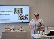 Slaugos konsultacijų centro darbuotoja