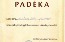 Padėka