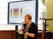 Muziejaus vadovė pasakoja apie knygos sudarymo ir išleidimo istoriją